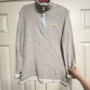 Jadelynn Brooke Textured Gray Sweater